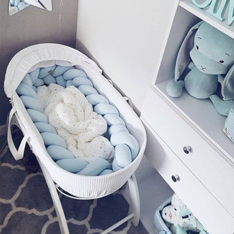 Premium Handgewebtes Babybettkissen