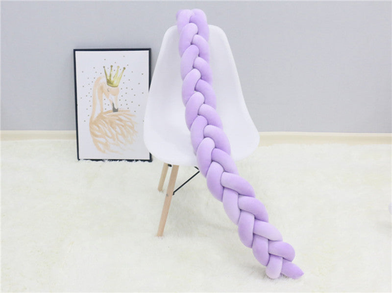 Premium Handgewebtes Babybettkissen