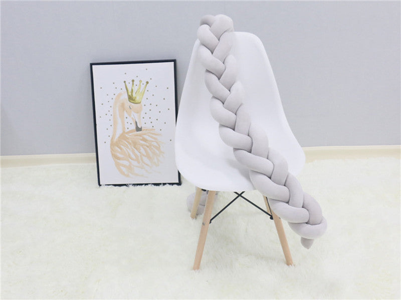 Premium Handgewebtes Babybettkissen