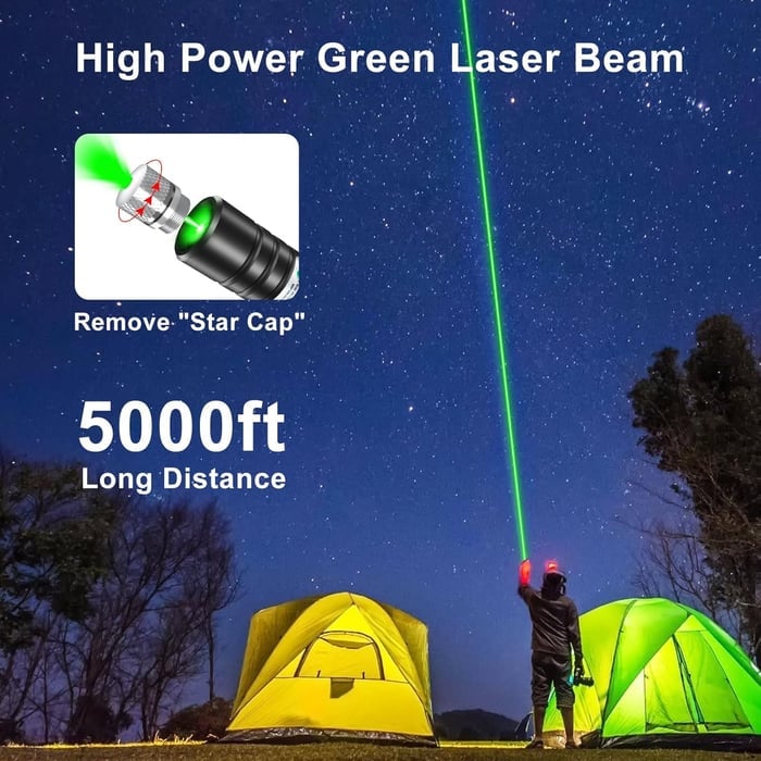 LuxeBeam Dual-Color Laserpointer | Präziser roter und grüner Laser für vielseitige Präsentationen