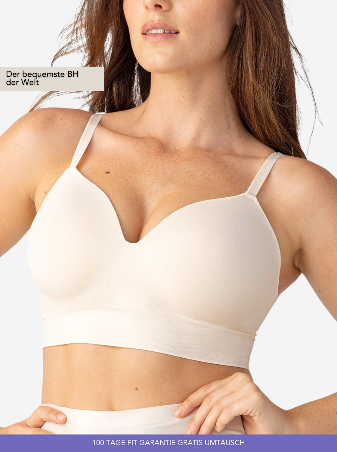 ElegancePlus Nahtloser Balconette-BH | Vollständig Bedeckender Komfort und Stil