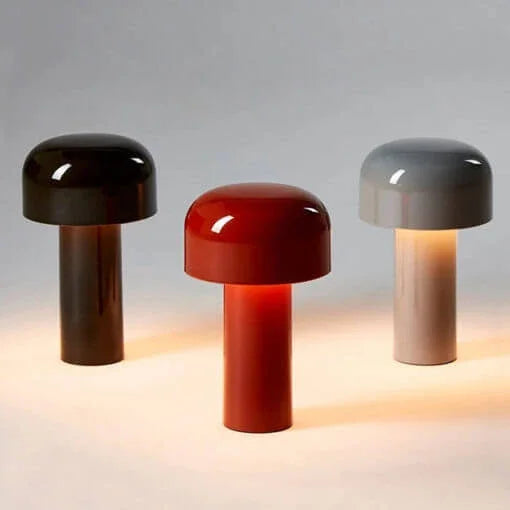 Wiederaufladbare Pilz Tischlampe für Innen und Außen