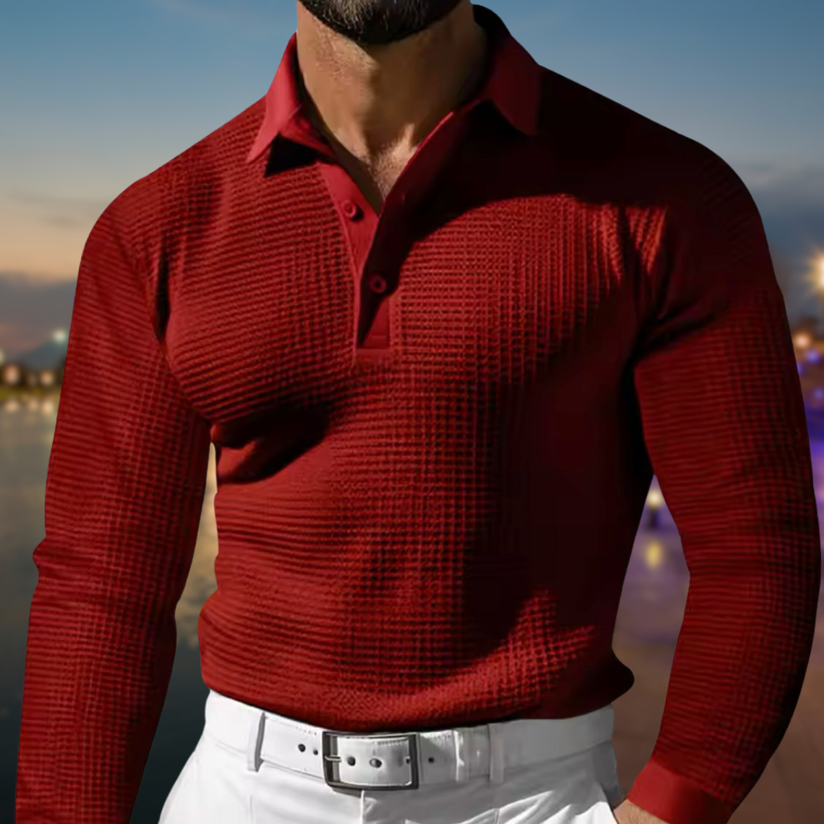 Nino™ Komfort Polo Pullover