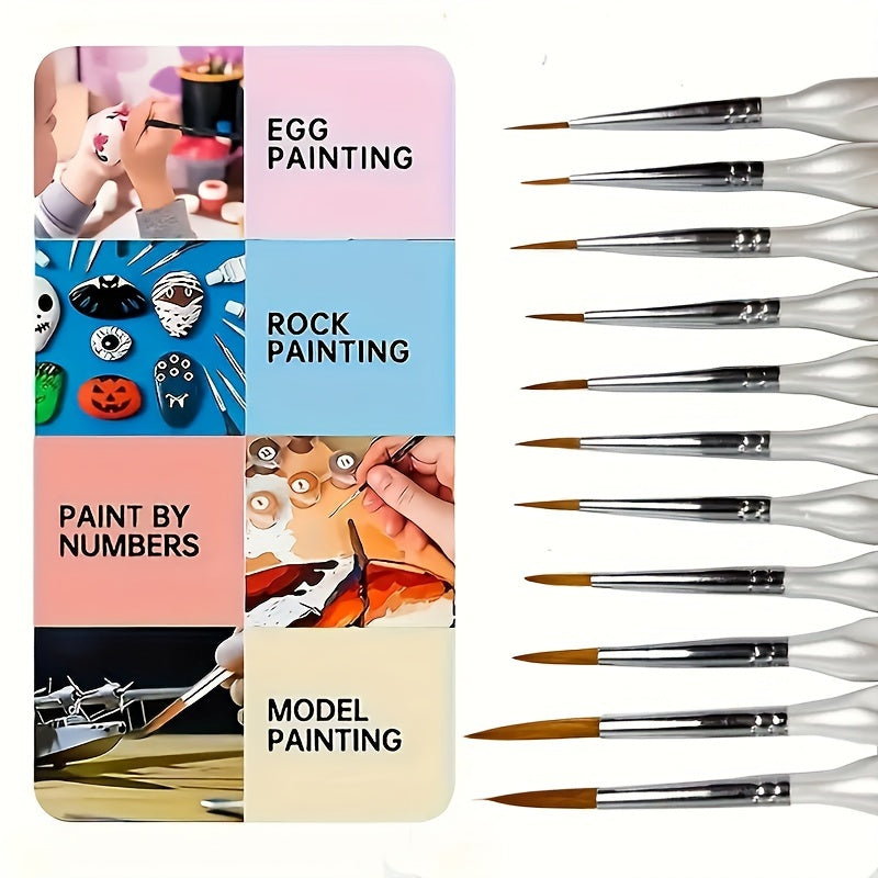 Präzisions-Detailpinsel – Ideal für präzises Malen und detaillierte Kunstwerke