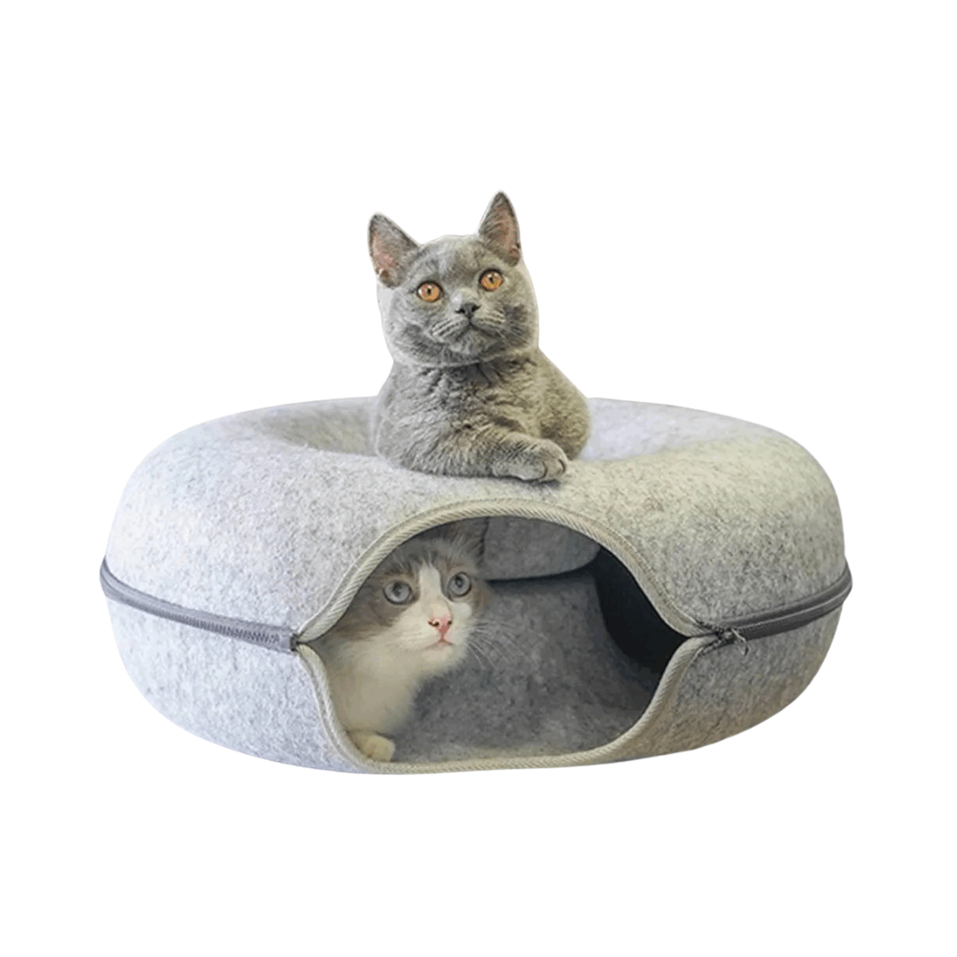 PawDonut Tunnel | Katzentunnel und Spielzeughaus
