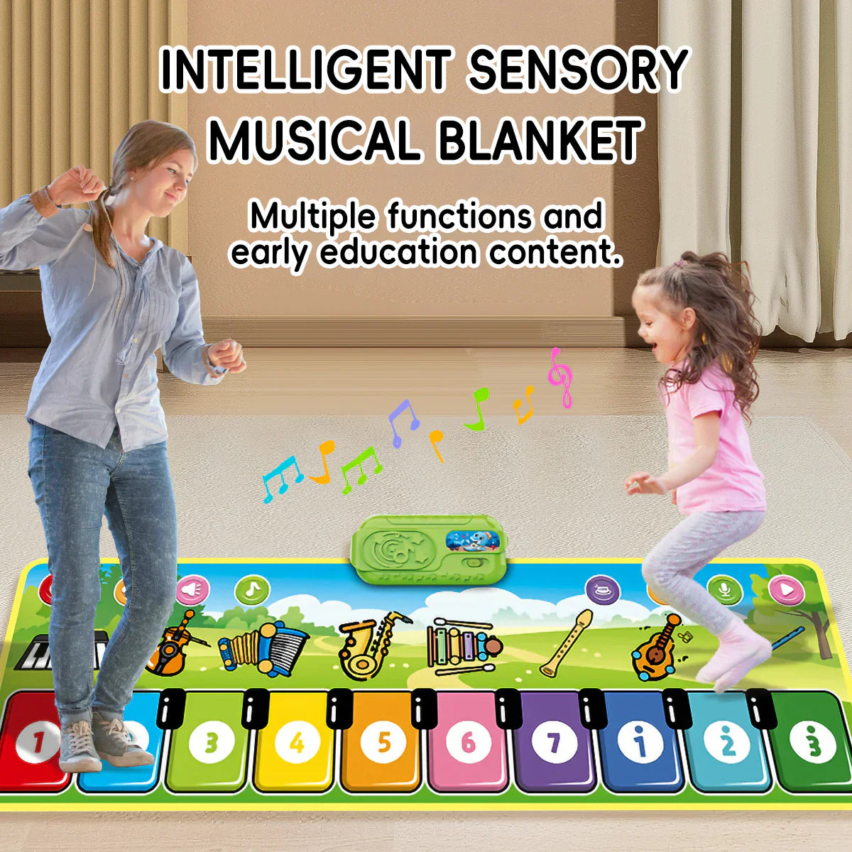 Interaktive Musikalische Tanzspielmatte für Kinder