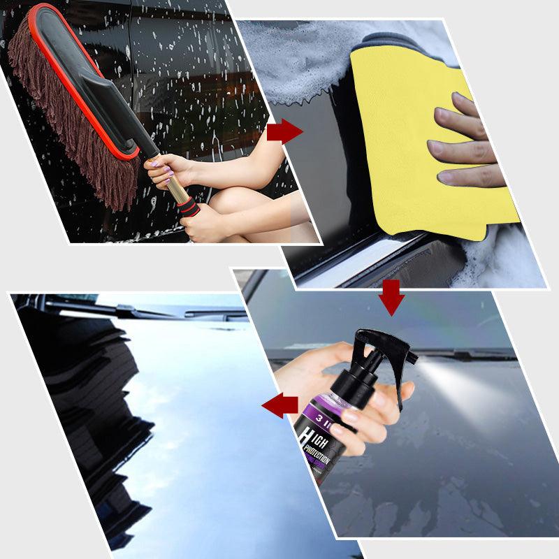 Elegant | Auto Duster mit Teleskopgriff - Effektive Reinigung - Praktisches Design - Einfach zu verstauen