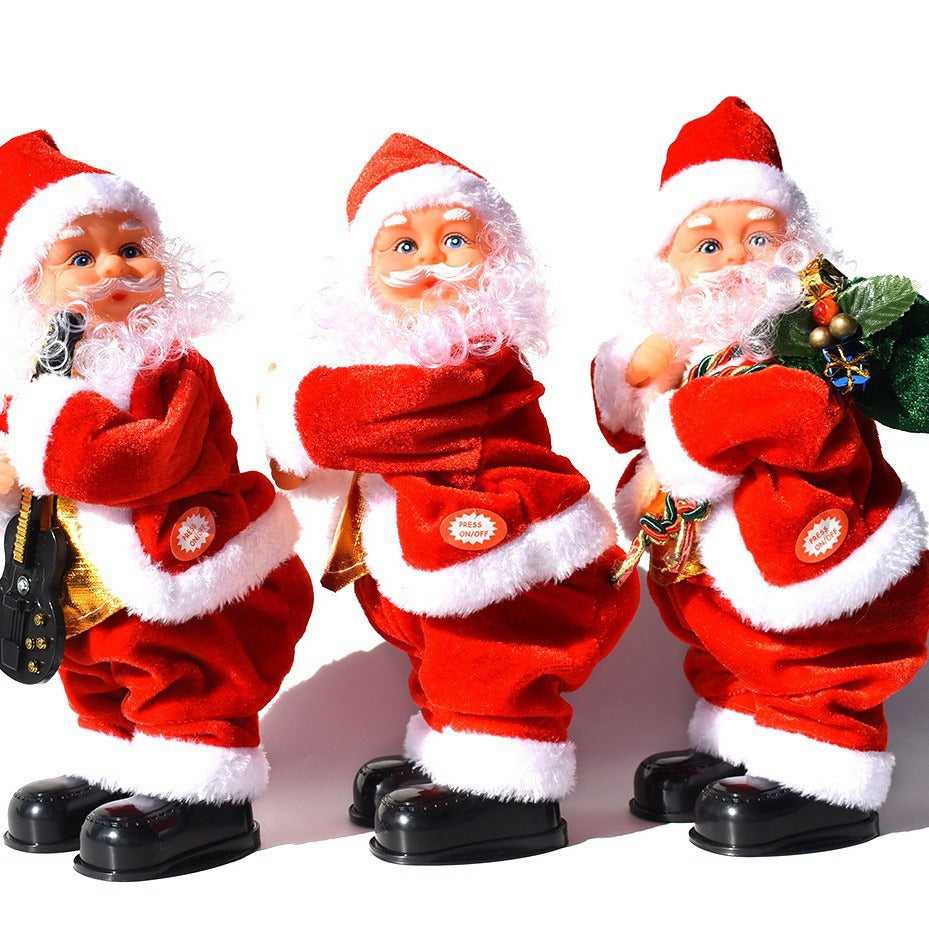 SantaDance | Tanzender Weihnachtsmann Festdekoration Festliche Wohnkultur Kostenlose Lieferung