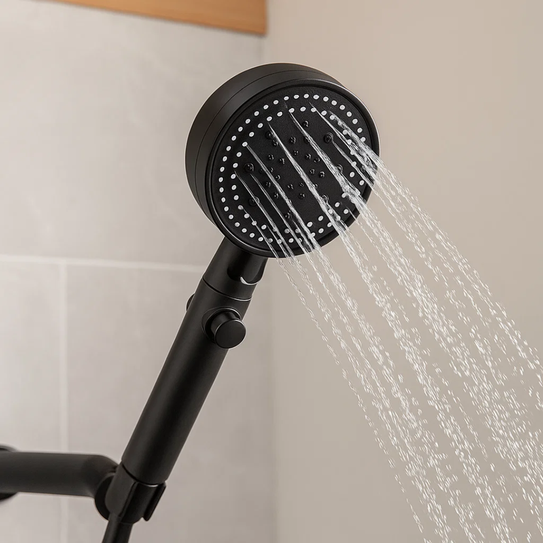 HydroFlow Spa Duschkopf Wasserersparend Verstellbare Funktionen