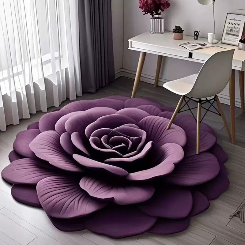 FloraLux Elegante Fußmatte | Plüschkomfort mit Diatomit für schnell trocknende Eleganz