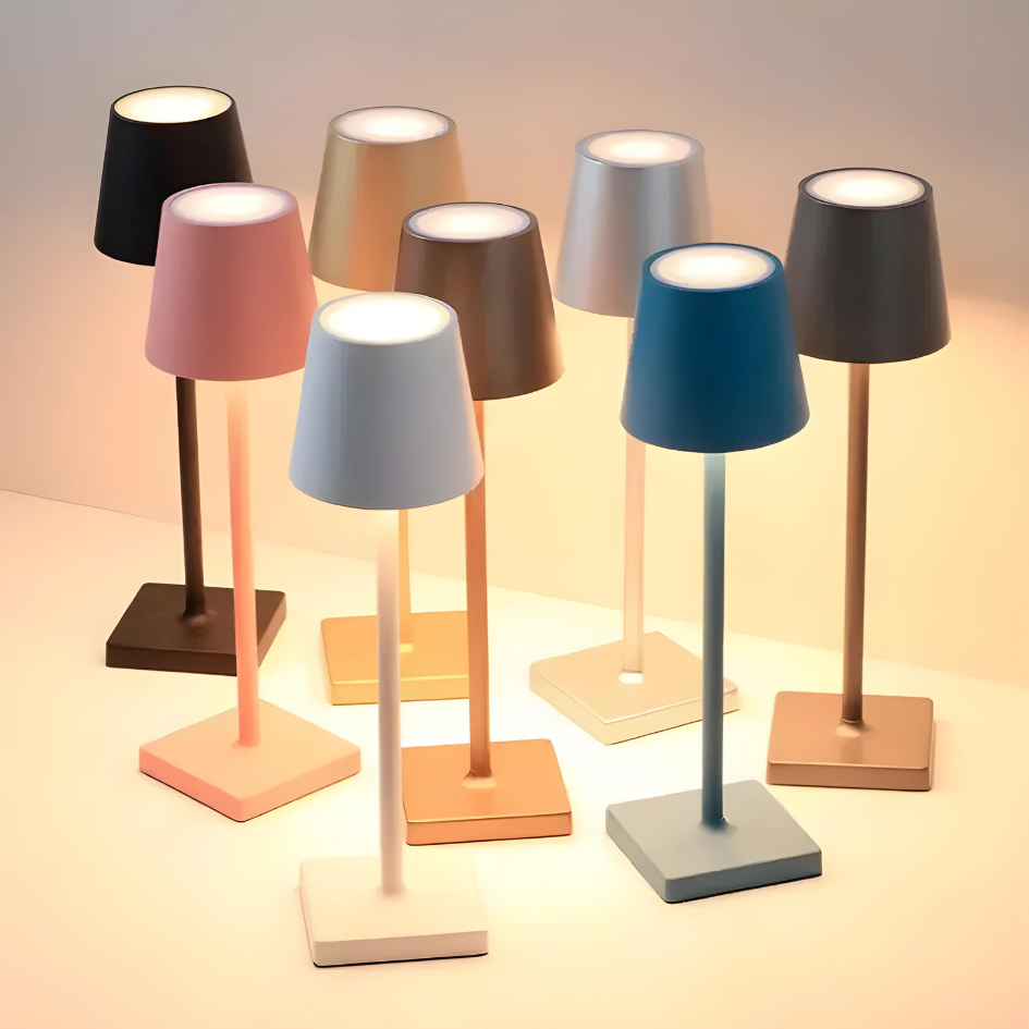 Tischlampe Kabelgebunden - Multifunktional & Aufladbar - Dimmbar