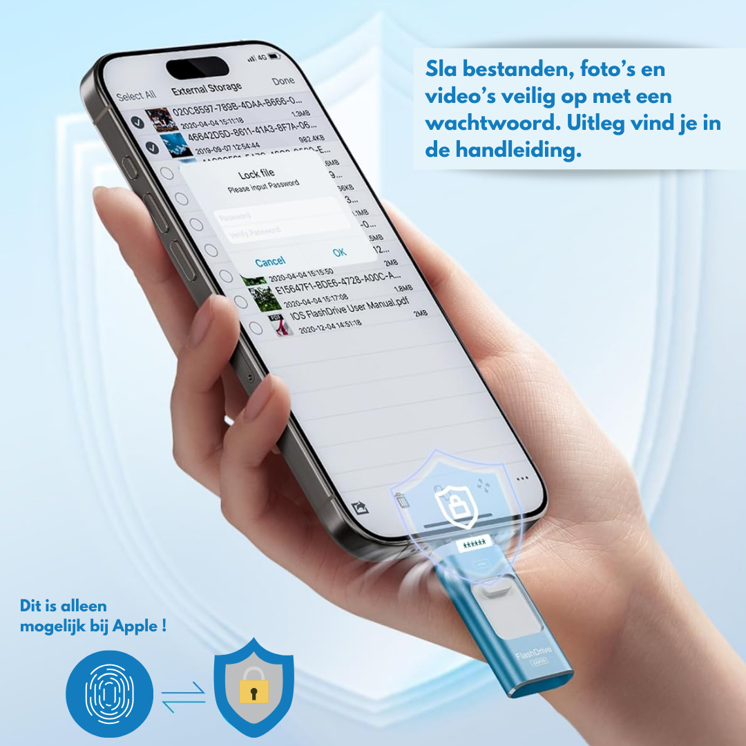 SnapVault 4-in-1 Backup-Stick | Direkt vom Telefon auf dein USB