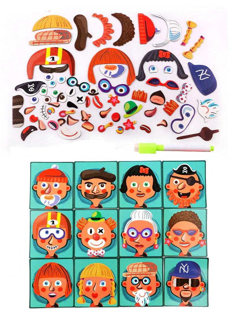 Kreative Magnetische Puzzles für 3D Abenteuer