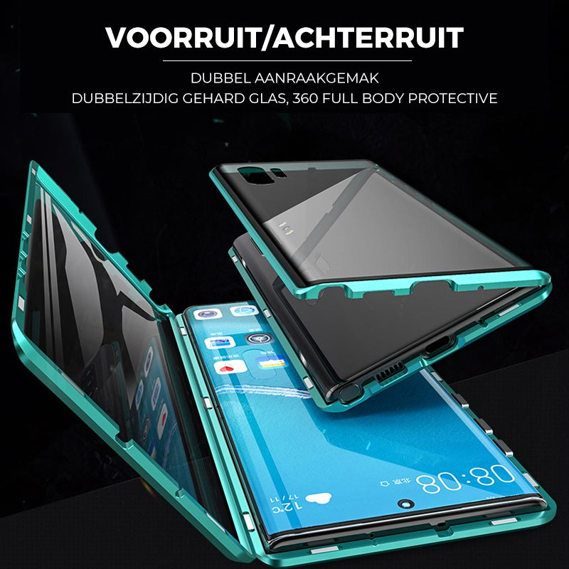 Sandsberg gehärtetes Glas Doppeltelefonhülle für Samsung
