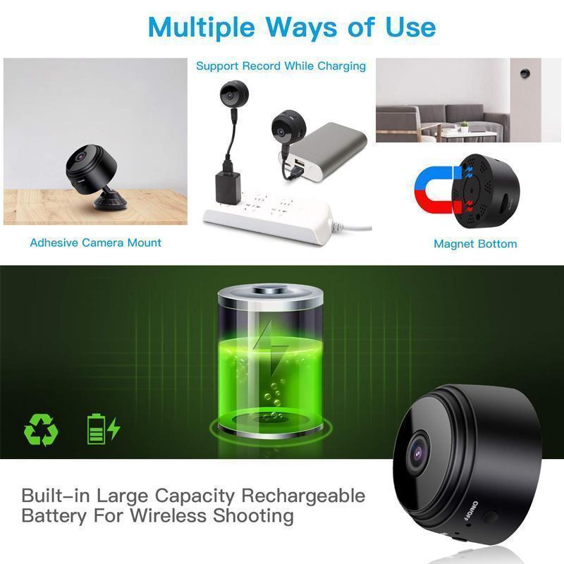 1080p Magnetische WiFi Mini Kamera-RV Anhänger Rückfahrkamera