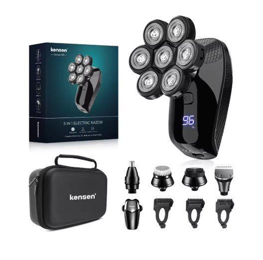 FlexGroom 5-in-1 elektrischer Rasierer | Präzision, Vielseitigkeit und Stil