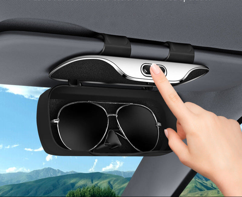 LuxAuto Luxe Sonnenbrillenetui | Eleganter Schutz für Ihre Sonnenbrille im Auto