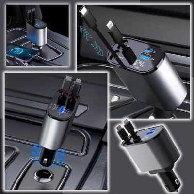 Digitale Auto Multi-Ladegerät | Geeignet für jedes Auto