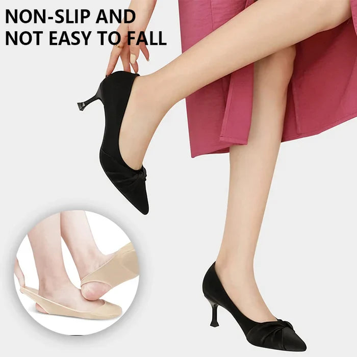 ComfortStep Socken 3 Paar | Ultradünne Socken mit Vorderfußpolstern