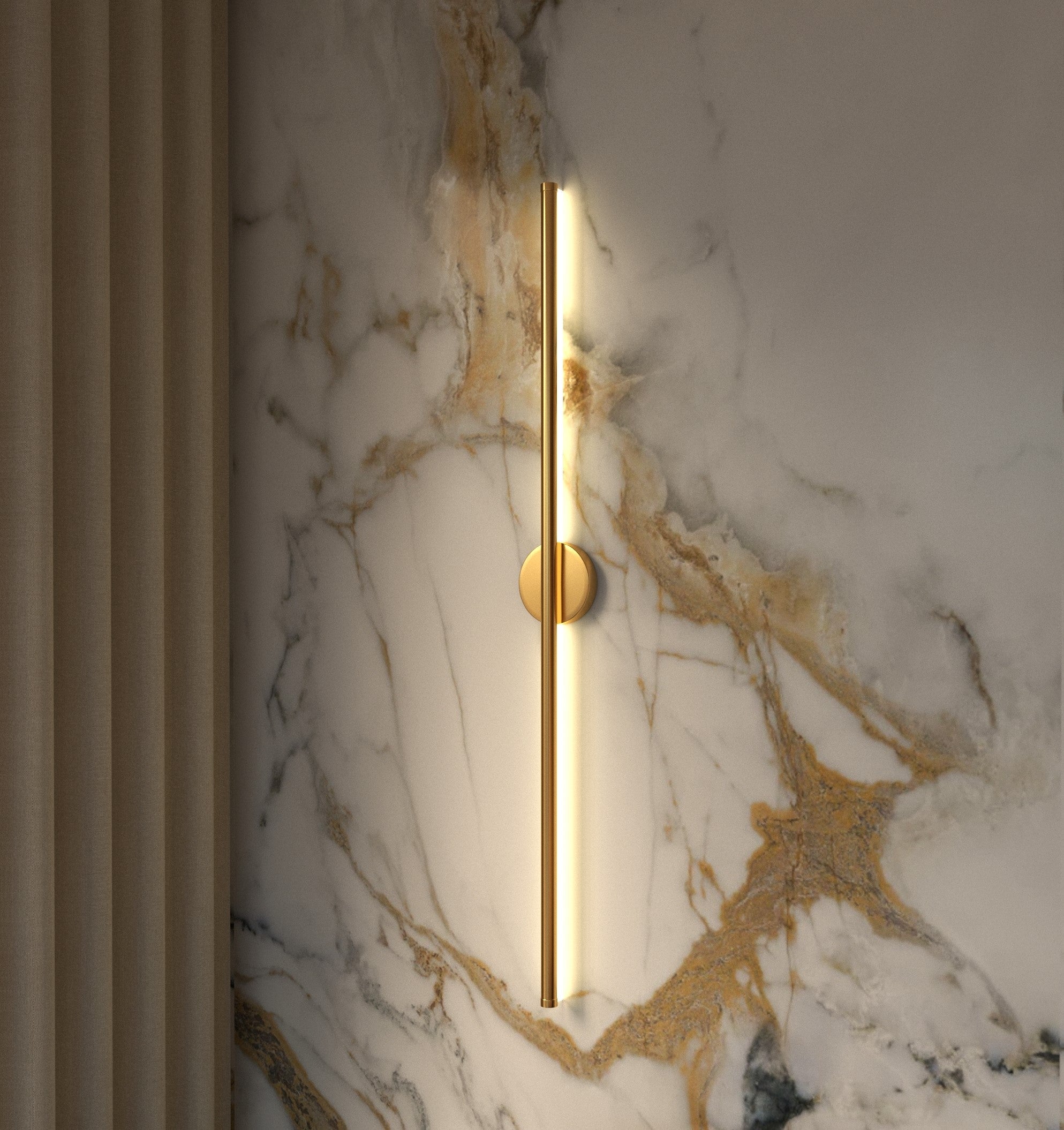 Moderne Runde Wandleuchte