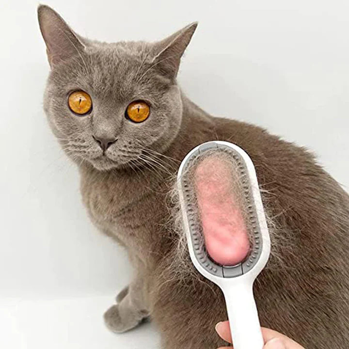 3-in-1 Bürste | Für Hunde und Katzen | Massagebürste