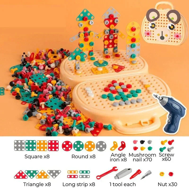 CraftMate - Montessori Werkzeugkiste für kreative Kinder