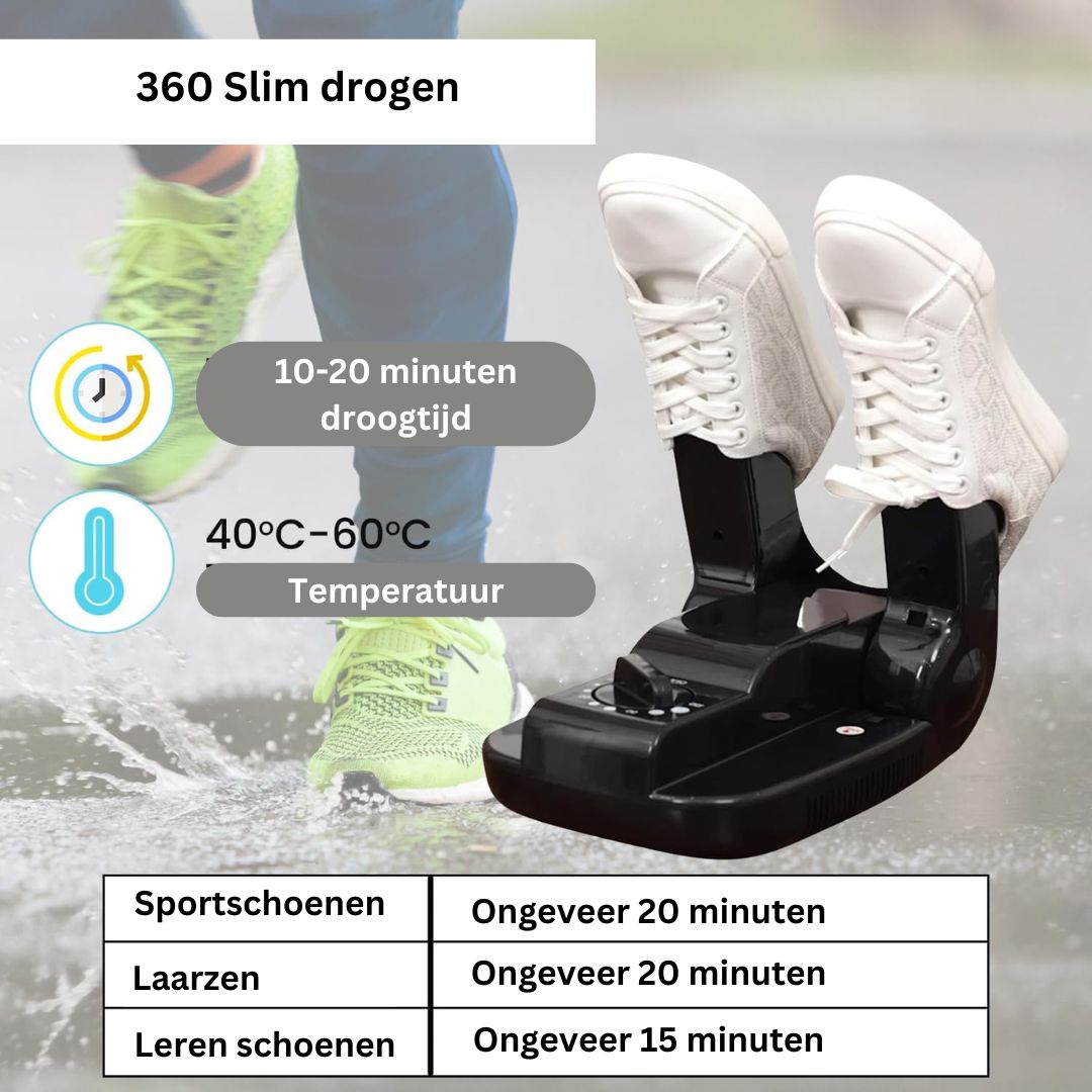 QuickDry | Multifunktionale Schuhheizung