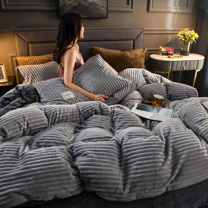 Koralfleece-Decke – Weiche und warme Bettdecke für kalte Nächte