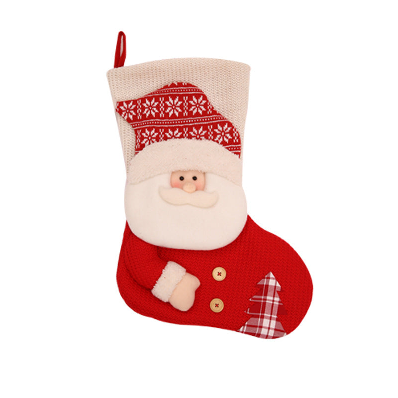 Gestrickte Weihnachtssocken – Warme Weihnachtsdekoration für ein Festliches Weihnachten
