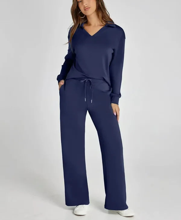 VioletVibe Gemütliches Hoodie-Set | Stylische und bequeme Loungewear für ultimativen Komfort