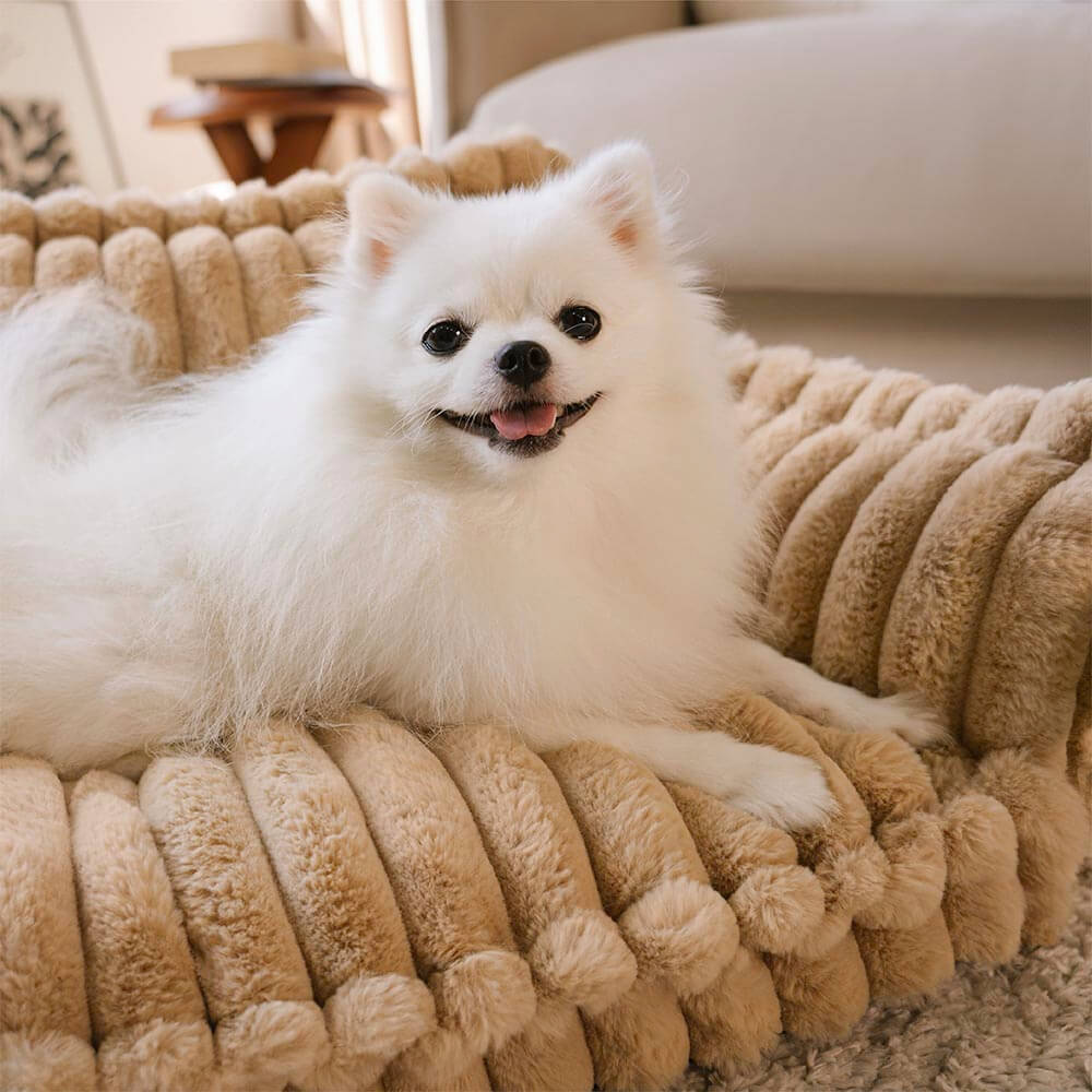 PawComfort - Waschbare bequeme weiche Schlafbank für Haustiere