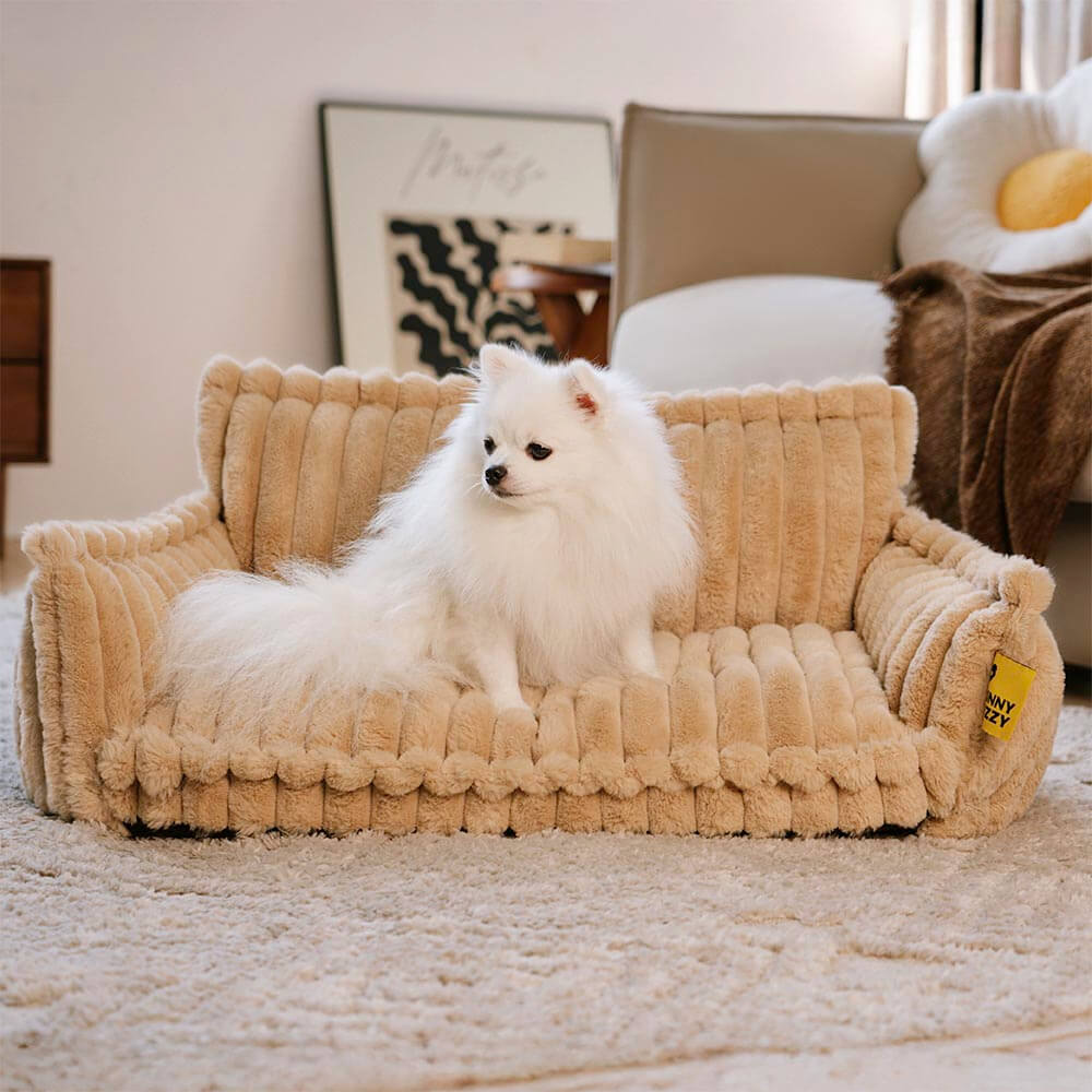 PawComfort - Waschbare bequeme weiche Schlafbank für Haustiere