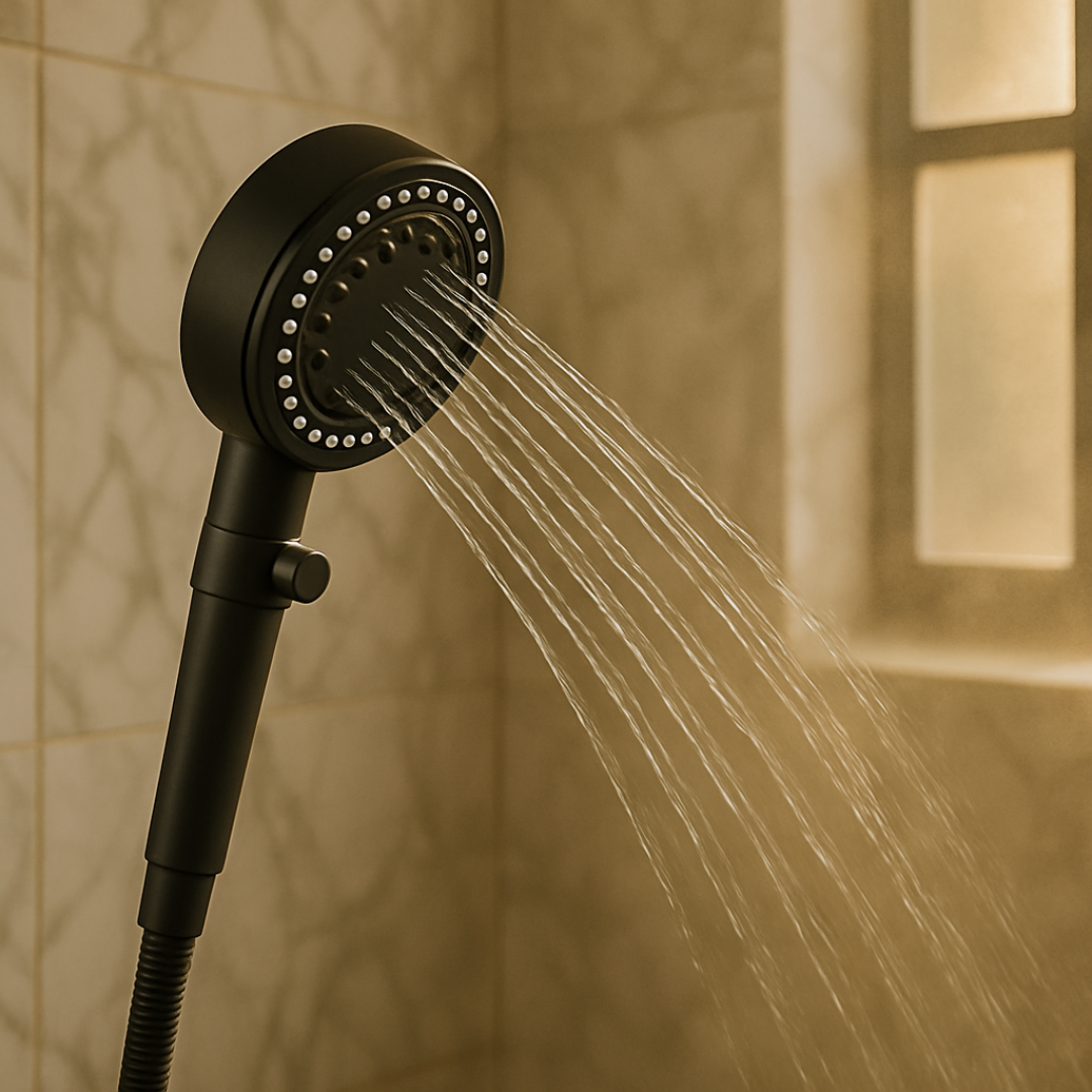 HydroFlow | Spa-Duschkopf mit Wasserspareffizienz und verstellbaren Funktionen