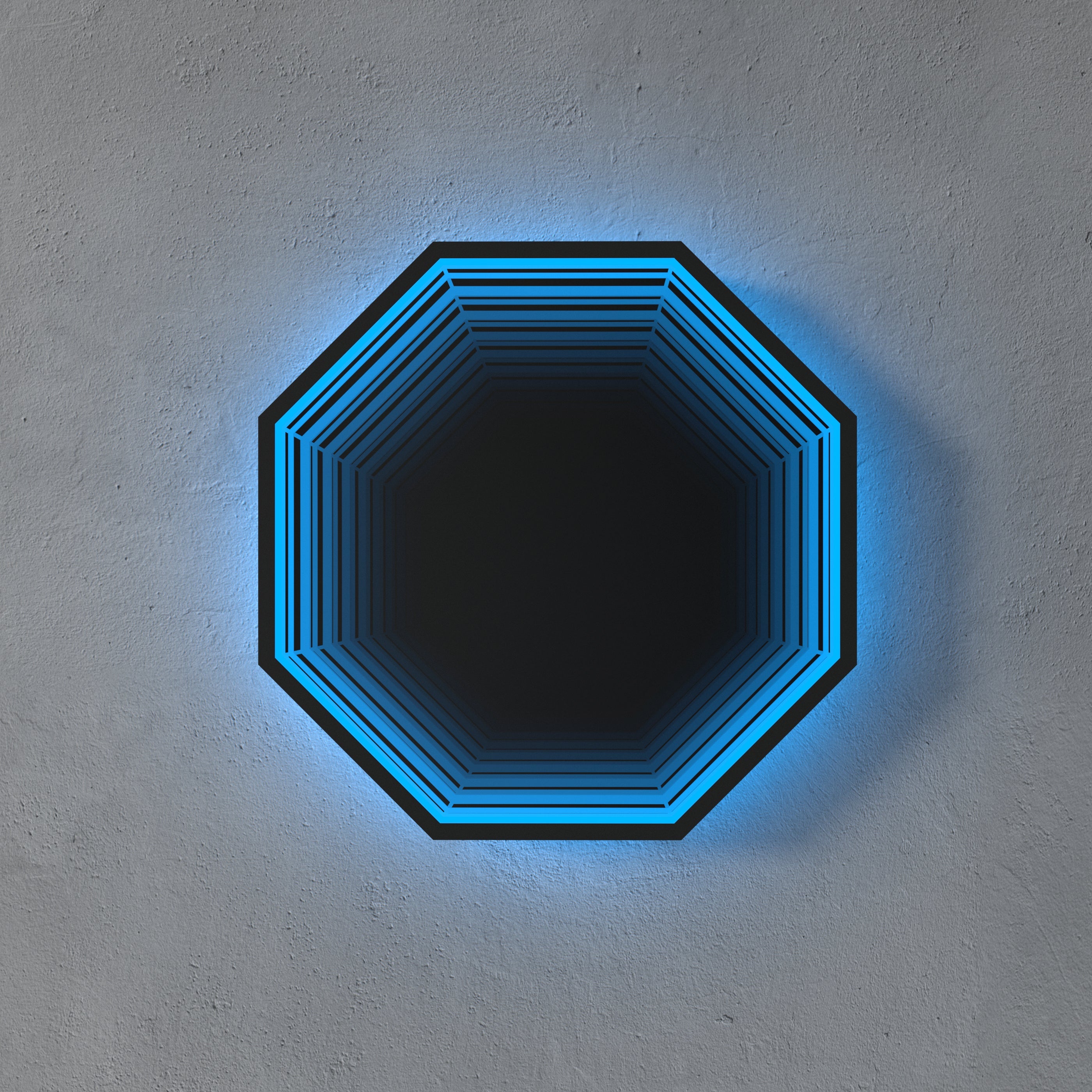 3D-Oktagon-Spiegellicht