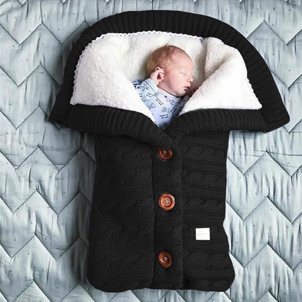 Weicher Gefütterter Babyschlafsack mit Kapuze für Bequeme Nächte