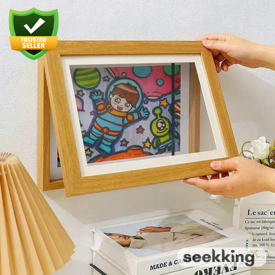 ArtNest Magnetischer Rahmen | Kreative Displaylösung für Kinderkunstwerke
