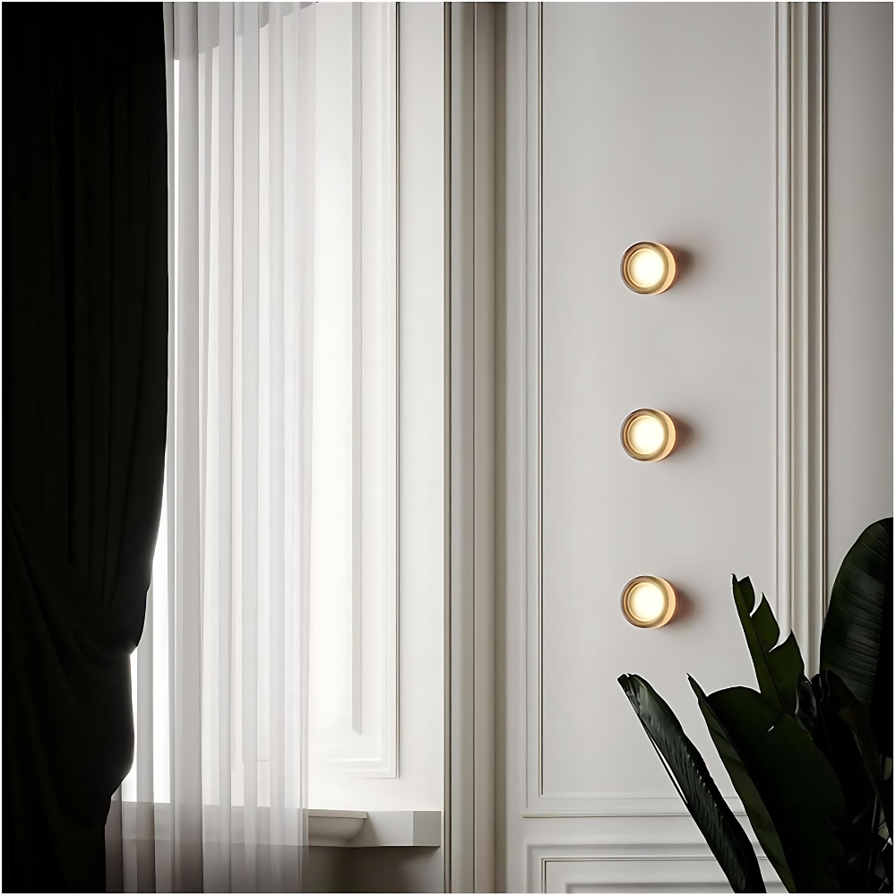 Nordic Acryl Dimple Wandleuchte LED 1-Licht