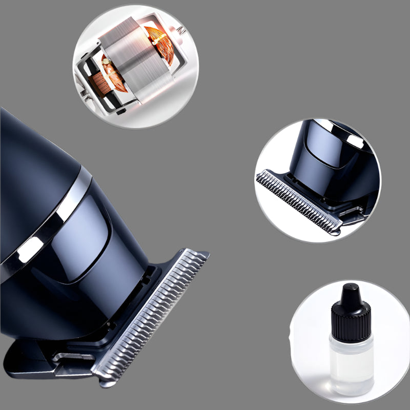 Elegant | Professioneller elektrischer Haarschneider – digitale Anzeige – ergonomisches Design – präziser Schnitt