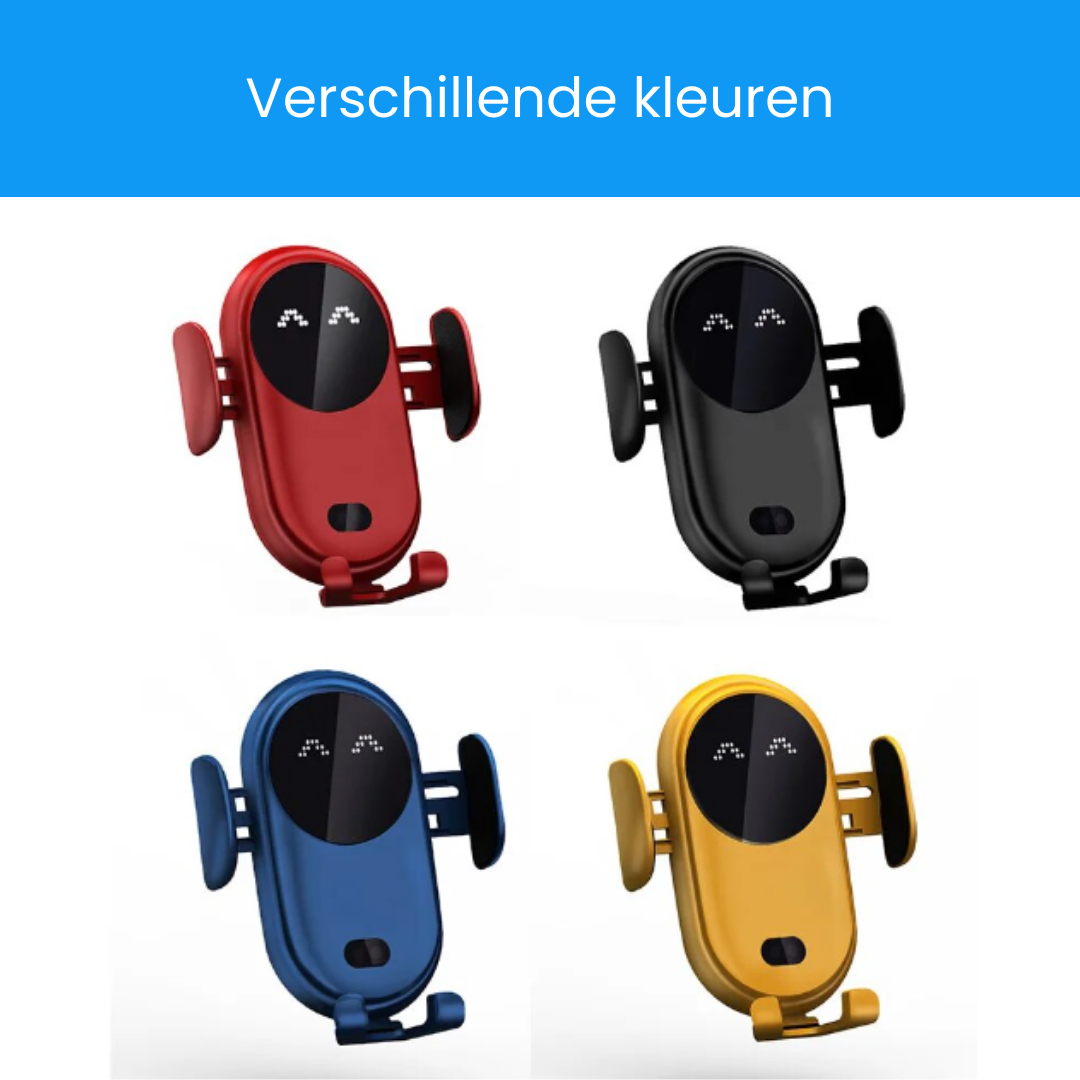 Robo Car Pro | Intelligente kabellose Auto-Ladehalterung für Telefone
