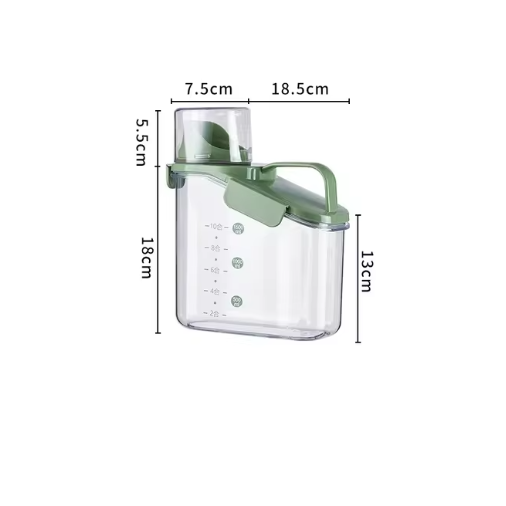 FreshSeal Pro | Transparenter lebensmittelechter Getreidelagerdispenser