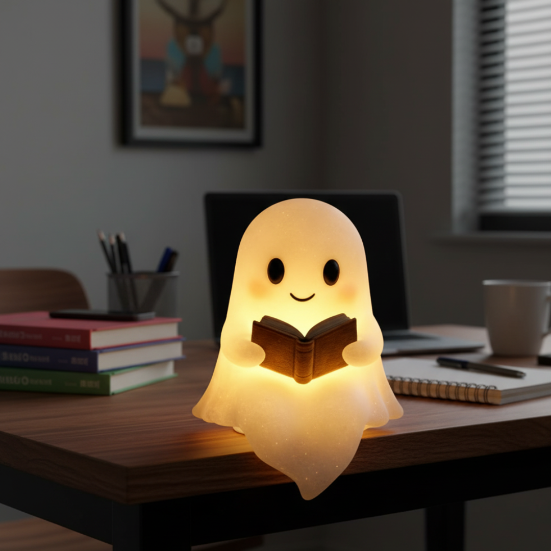 NachtGeest Lampe – Handgefertigte Dekorative Nachtlampe mit Warmem Licht