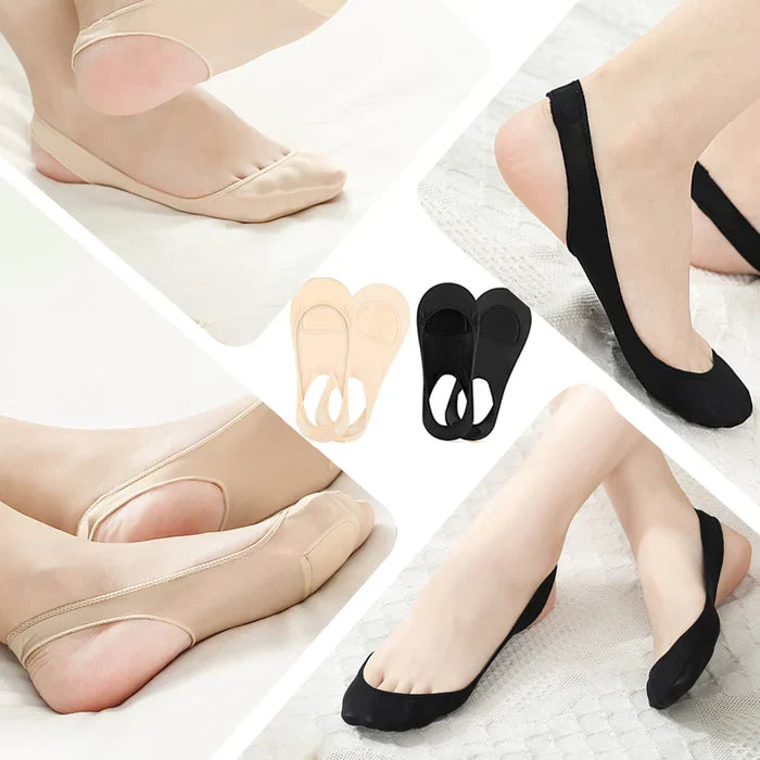 ComfortStep Socken 3 Paar | Ultradünne Socken mit Vorderfußpolstern