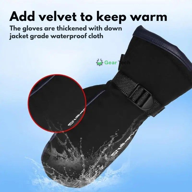 USB-elektrische beheizte Handschuhe | Plug-and-Play, doppelseitige Heizung, wasserdichtes Design, geeignet für Skifahren, Wandern und täglichen Winterschutz
