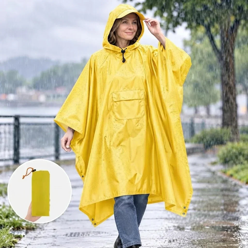 Wasserdichte Regenjacke – Leichter Regenschutz für unterwegs