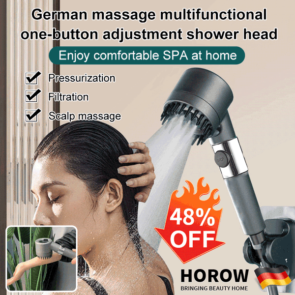 FluxFlow Pro Duschkopf liefert bis zu zweihundert Prozent mehr Wasserdruck
