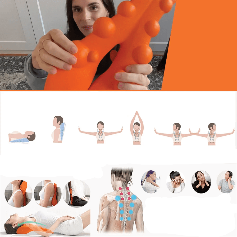 LuxuraCare Trigger-Massager | Für schmerzarme Entspannung von Rücken und Nacken
