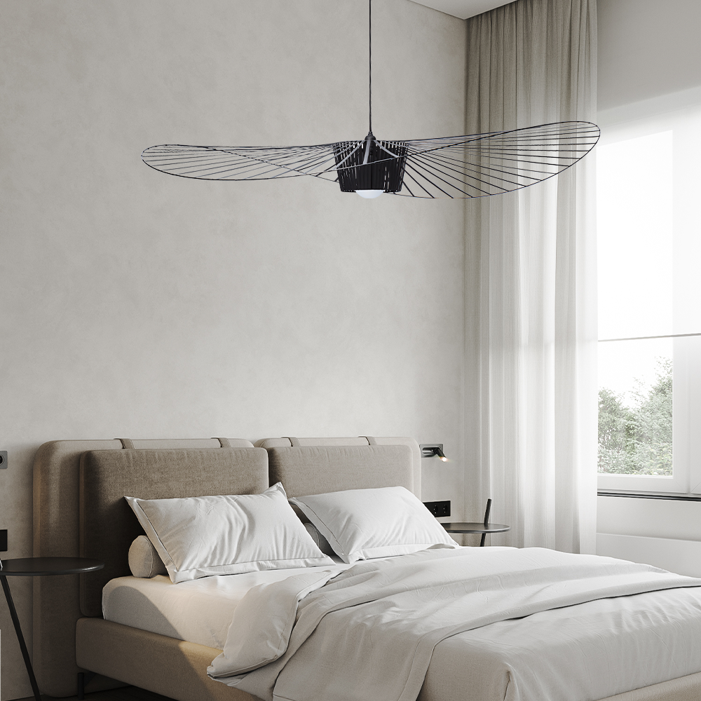 Rosland Vertigo Moderner Strohhut Pendelleuchte