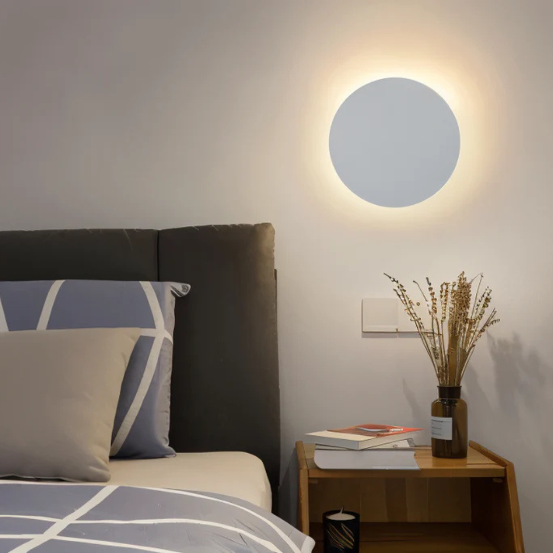 Hadro - Runde LED Wandlampe | Moderne Wandbeleuchtung für Innenräume