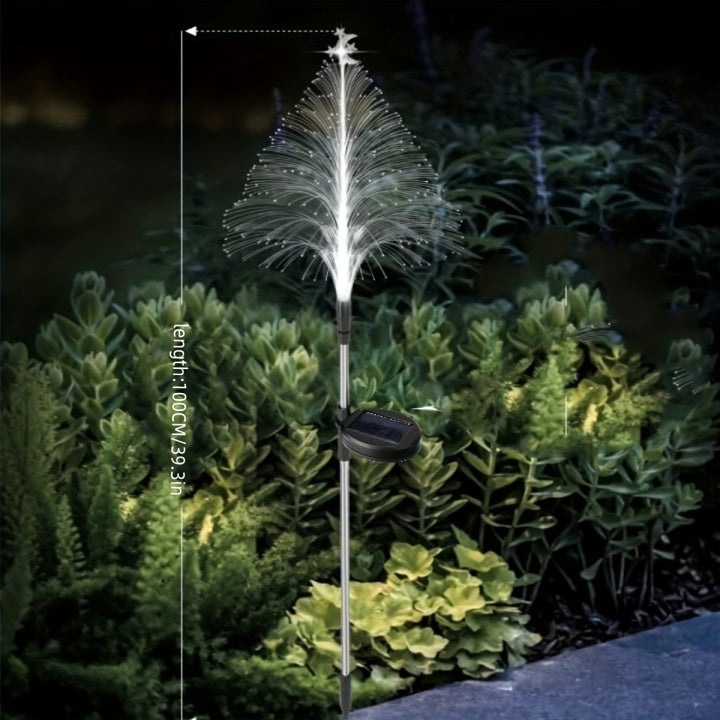 LichtTuin Solarset – 3 farbwechselnde LED-Gartenlampen mit Solarenergie