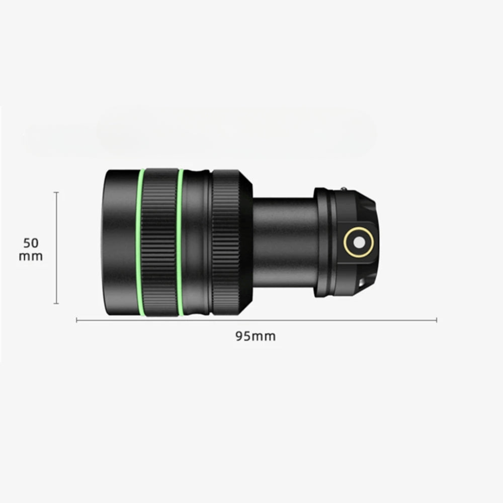 BrightTrail – 10.000 Lumen Stirnlampe mit einstellbarem Strahl und Powerbank-Funktion